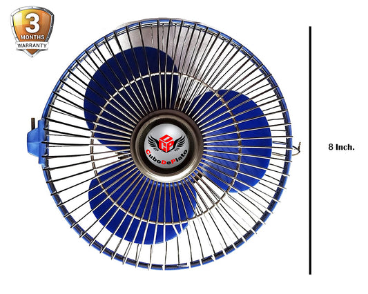 CuboDePlato CuboDePlato_8 Inch DC Mini fan Car Interior Fan(12 V)