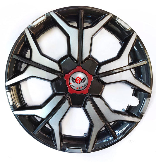 CuboDePlato SharpDc Wheel Cover 15In Punch Wheel Cover For Tata Universal For Car  (15.0 inch)