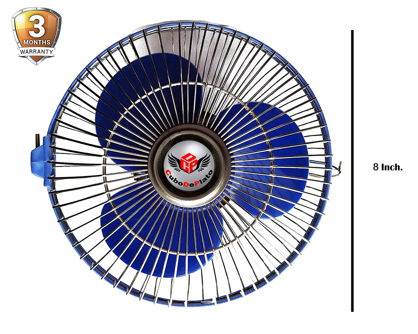 CuboDePlato CuboDePlato_8 Inch DC Mini fan Car Interior Fan(12 V)